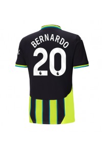 Manchester City Bernardo Silva #20 Voetbaltruitje Uit tenue 2024-25 Korte Mouw